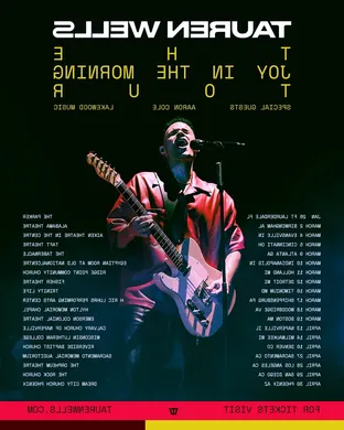 Live concert by Tauren Wells